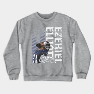 Ezekiel Elliott Dallas Spray Crewneck Sweatshirt